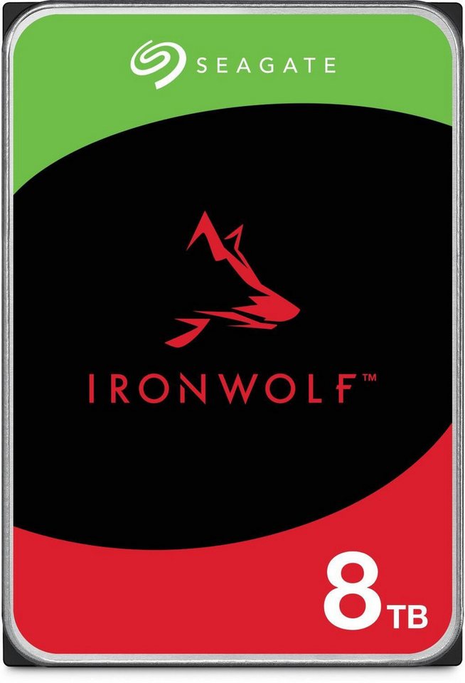 Seagate Seagate IronWolf NAS HDD +Rescue 8TB, SATA 6Gb/s S interne-HDD-NAS-Festplatte Seagate Seagate IronWolf NAS HDD +Rescue 8TB, SATA 6Gb/s S interne-HDD-NAS-Festplatte von Seagate