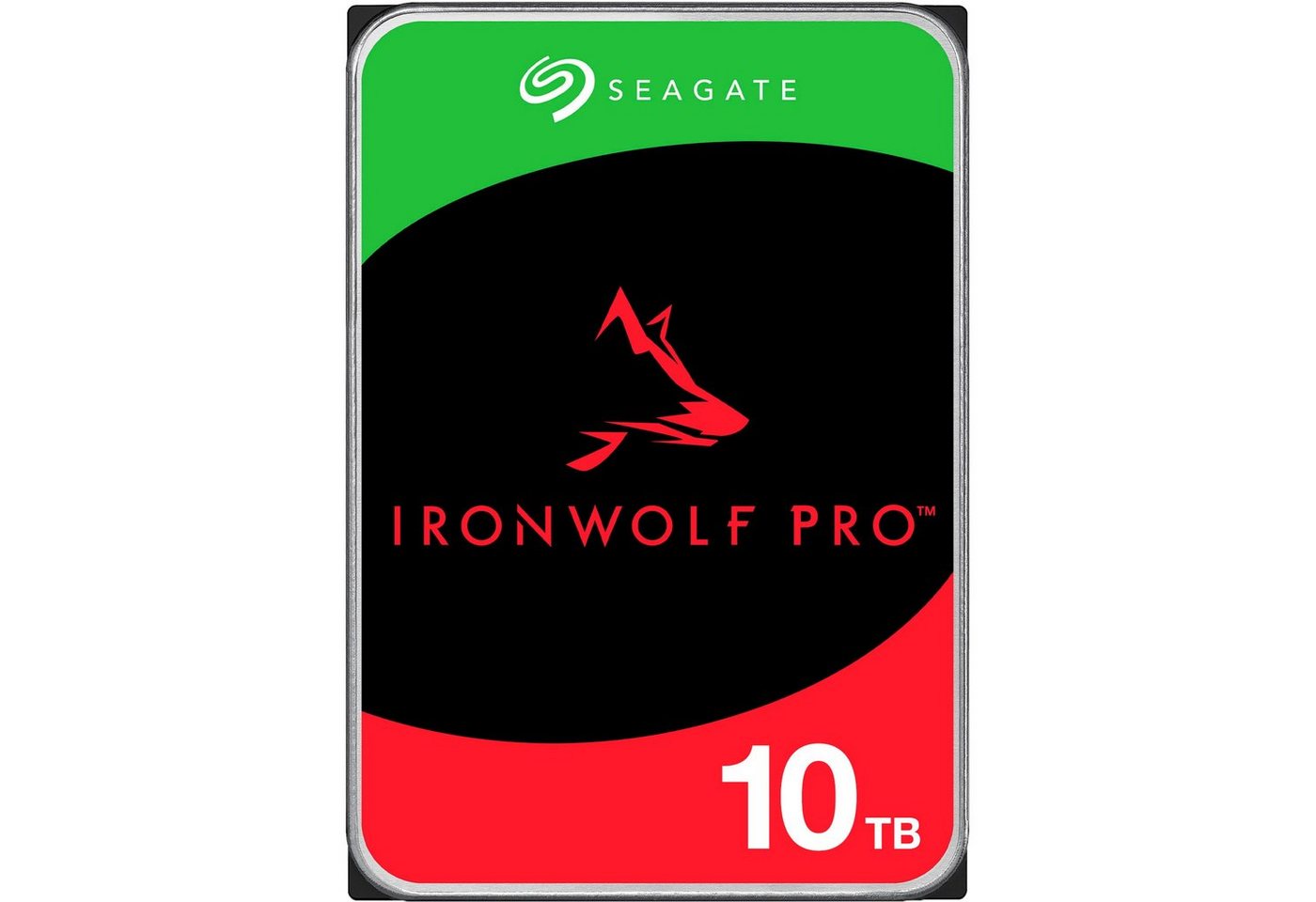 Seagate Seagate IronWolf Pro NAS 10 TB CMR, Festplatte, interne SSD (10.000 GB) von Seagate