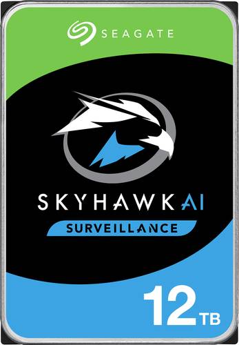 Seagate SkyHawk™ AI 12TB Interne Festplatte 8.9cm (3.5 Zoll) SATA 6 Gb/s ST12000VE001 von Seagate