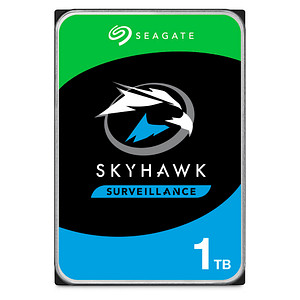 Seagate SkyHawk (CMR, 256 MB Cache) 1 TB interne HDD-Festplatte von Seagate