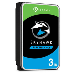 Seagate SkyHawk (CMR, 256 MB Cache, RV-Sensor) 3 TB interne HDD-Festplatte von Seagate