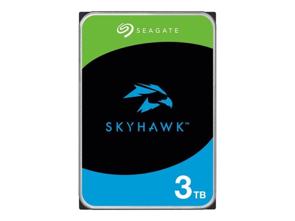 Seagate SkyHawk ST3000VX015 Interne Festplatte 3,5 Zoll 3000 GB Serial ATA III HDD-Festplatte (3 TB) von Seagate