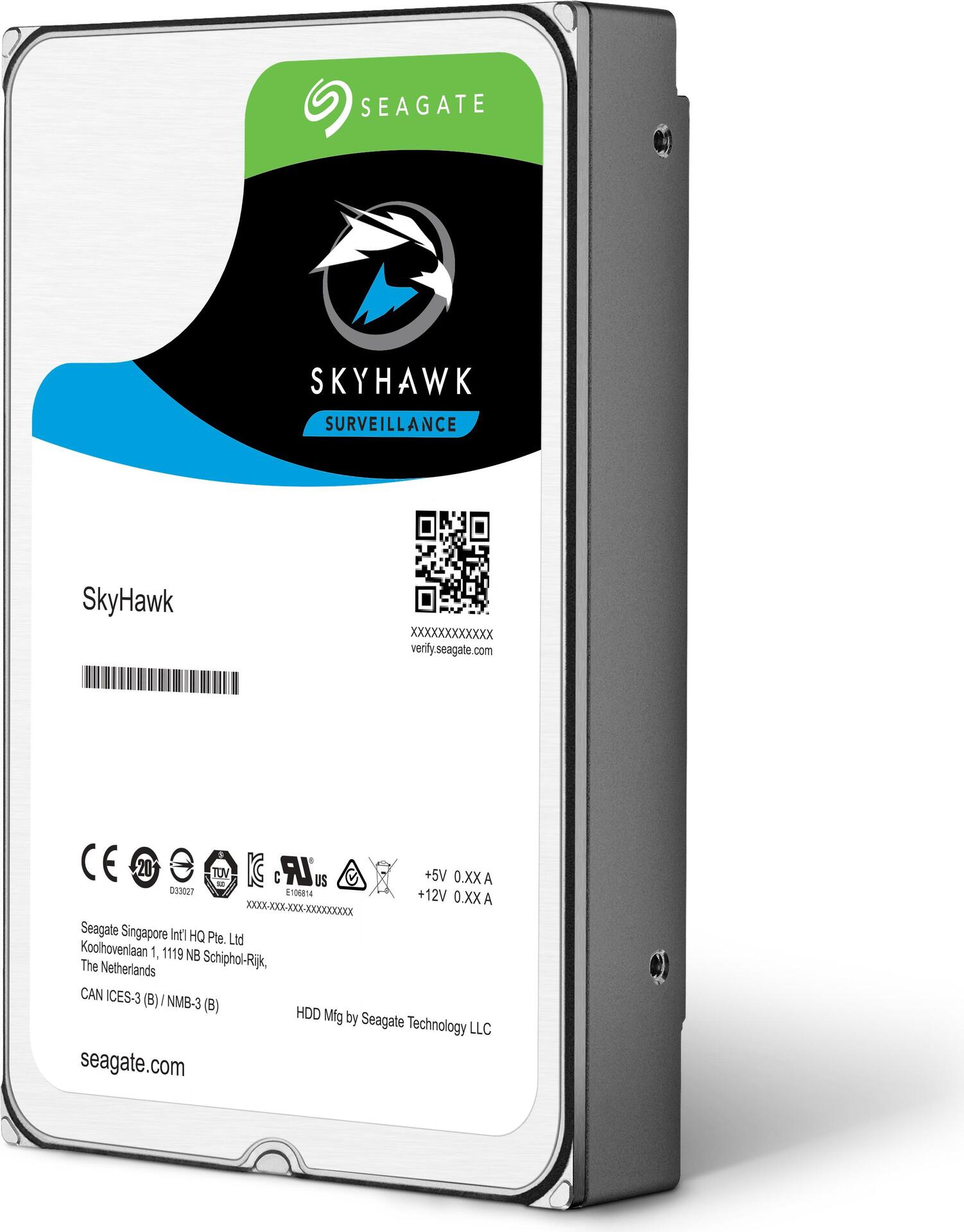 Seagate SkyHawk Surveillance HDD ST4000VX013 - Festplatte - 4TB - intern - SATA 6Gb/s - Puffer: 256MB (ST4000VX013) von Seagate