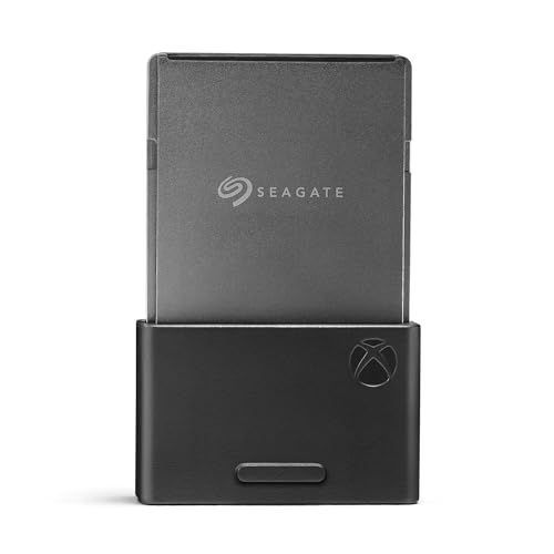 Seagate Speichererweiterungskarte Xbox Series X|S 1TB SSD, Plug and Play NVMe-Erweiterungs-SDD Xbox Series X|S, offiziel lizensiert, inkl. 3 Jahre Rescue Service, Modellnr.: STJR1000400 von Seagate