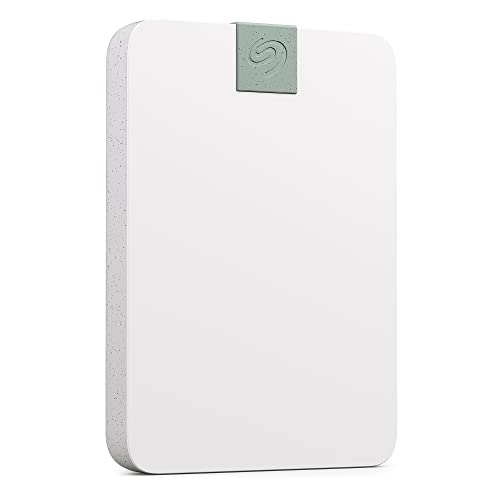 Seagate Ultra Touch HDD 2TB externe Festplatte, 2.5 Zoll, USB-C & USB C, 6 Monate Dropbox und Mylio, 2 Jahre Rescue Service, Modellnr.: STMA2000400 von Seagate