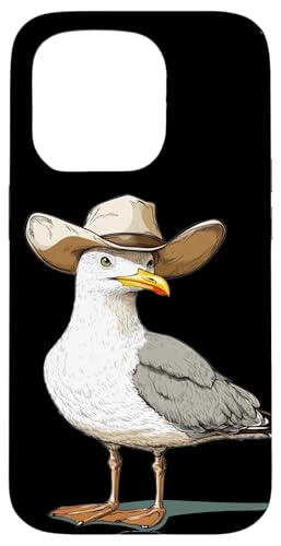 Beachside Bandit mit Cowboyhut für lustige Möwen-Liebhaber Hülle für iPhone 15 Pro Beachside Bandit mit Cowboyhut für lustige Möwen-Liebhaber Hülle für iPhone 15 Pro von Seagull Cowboy