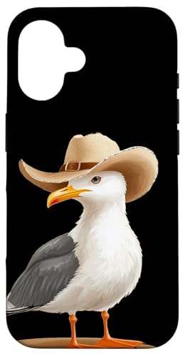 Cowboy Möwe Ruling the Coastal Skies Outfit Hülle für iPhone 16 Cowboy Möwe Ruling the Coastal Skies Outfit Hülle für iPhone 16 von Seagull Cowboy
