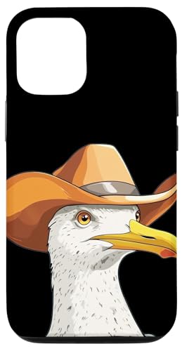Hübsches Möwen-Kostüm im Cowboy-Look für Mann und Frau Hülle für iPhone 12/12 Pro Hübsches Möwen-Kostüm im Cowboy-Look für Mann und Frau Hülle für iPhone 12/12 Pro von Seagull Cowboy