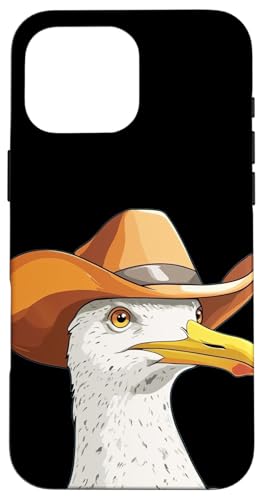 Hübsches Möwen-Kostüm im Cowboy-Look für Mann und Frau Hülle für iPhone 16 Pro Max Hübsches Möwen-Kostüm im Cowboy-Look für Mann und Frau Hülle für iPhone 16 Pro Max von Seagull Cowboy