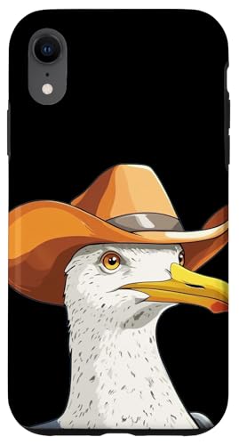 Hübsches Möwen-Kostüm im Cowboy-Look für Mann und Frau Hülle für iPhone XR Hübsches Möwen-Kostüm im Cowboy-Look für Mann und Frau Hülle für iPhone XR von Seagull Cowboy