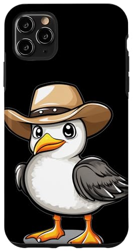 Lustig aussehende Möwe mit Cowboyhut Kostüm Hülle für iPhone 11 Pro Max Lustig aussehende Möwe mit Cowboyhut Kostüm Hülle für iPhone 11 Pro Max von Seagull Cowboy