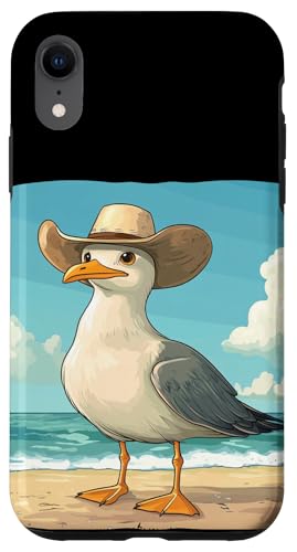 Lustige Möwe bringt westliche Vibes für Strandliebhaber Hülle für iPhone XR Lustige Möwe bringt westliche Vibes für Strandliebhaber Hülle für iPhone XR von Seagull Cowboy