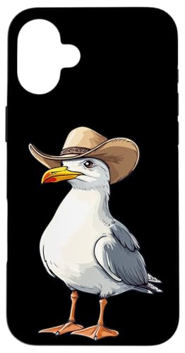 Lustige Möwe mit Cowboyhut Kostüm für Rodeo-Liebhaber Hülle für iPhone 16 Plus Lustige Möwe mit Cowboyhut Kostüm für Rodeo-Liebhaber Hülle für iPhone 16 Plus von Seagull Cowboy
