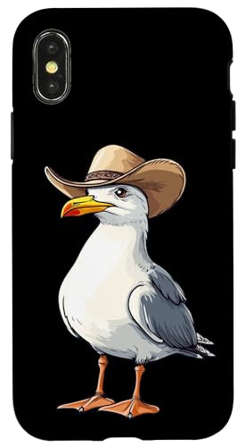 Lustige Möwe mit Cowboyhut Kostüm für Rodeo-Liebhaber Hülle für iPhone X/XS Lustige Möwe mit Cowboyhut Kostüm für Rodeo-Liebhaber Hülle für iPhone X/XS von Seagull Cowboy