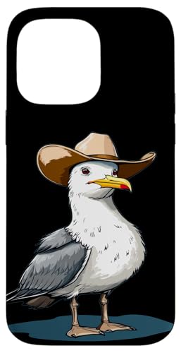 Möwe im Cowboyhut reitet den Wind für Rodeo-Liebhaber Hülle für iPhone 14 Pro Max Möwe im Cowboyhut reitet den Wind für Rodeo-Liebhaber Hülle für iPhone 14 Pro Max von Seagull Cowboy