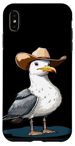 Möwe im Cowboyhut reitet den Wind für Rodeo-Liebhaber Hülle für iPhone XS Max Möwe im Cowboyhut reitet den Wind für Rodeo-Liebhaber Hülle für iPhone XS Max von Seagull Cowboy