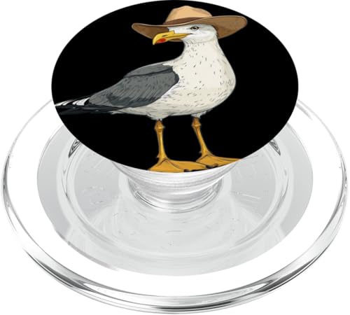Nettes Möwen-Sheriff Patrouillieren am Ufer Kostüm PopSockets PopGrip für MagSafe Nettes Möwen-Sheriff Patrouillieren am Ufer Kostüm PopSockets PopGrip für MagSafe von Seagull Cowboy