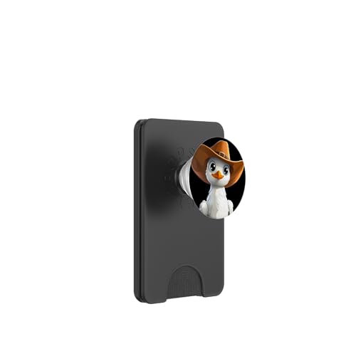 Niedliches Möwengesicht mit Cowboyhut für Strand und Urlaub PopSockets PopWallet für MagSafe Niedliches Möwengesicht mit Cowboyhut für Strand und Urlaub PopSockets PopWallet für MagSafe von Seagull Cowboy