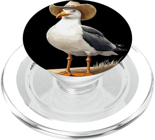 Schönes Möwen-Kostüm für Cowboys und Cowgirls PopSockets PopGrip für MagSafe Schönes Möwen-Kostüm für Cowboys und Cowgirls PopSockets PopGrip für MagSafe von Seagull Cowboy