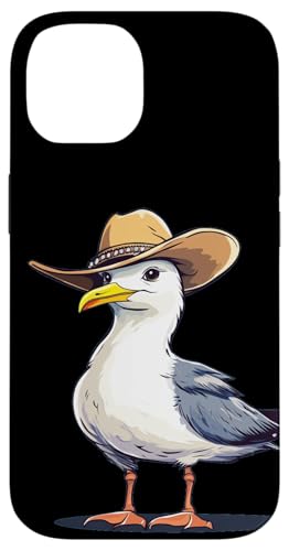 Western Gull im Comedy-Modus für Urlaubsliebhaber Hülle für iPhone 14 Western Gull im Comedy-Modus für Urlaubsliebhaber Hülle für iPhone 14 von Seagull Cowboy
