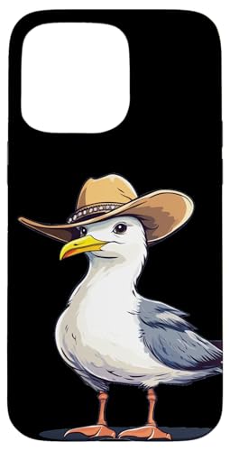 Western Gull im Comedy-Modus für Urlaubsliebhaber Hülle für iPhone 15 Pro Max Western Gull im Comedy-Modus für Urlaubsliebhaber Hülle für iPhone 15 Pro Max von Seagull Cowboy