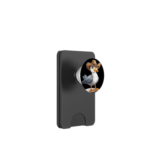 Yeehaw! This Möwe Got Spurs Kostüm PopSockets PopWallet für MagSafe Yeehaw! This Möwe Got Spurs Kostüm PopSockets PopWallet für MagSafe von Seagull Cowboy