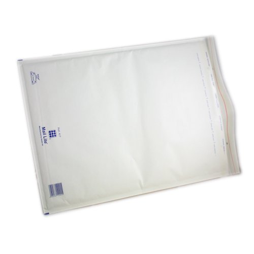 Mail Lite MLWK/7 AirCap Luftpolsterumschläge, Größe K/7, Weiß (50-er Pack) von Sealed Air