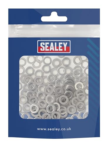 Sealey Edelstahl Flachscheibe DIN 125 - M5 A2-100 Stück - SSW5 von Sealey