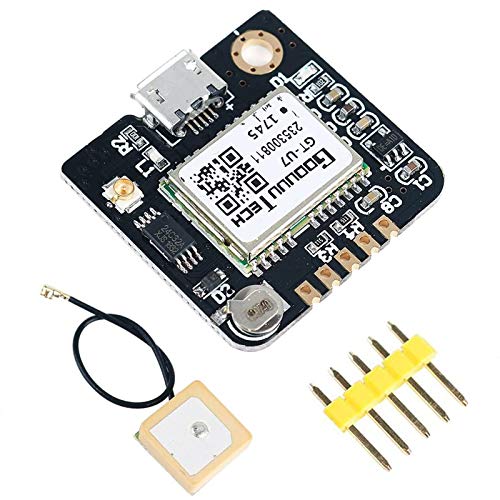 Seamuing GT-U7 GPS Modul Kleiner GPS Empfänger Niedriger Stromverbrauch Hohe Empfindlichkeit mit IPEX-Antenne Kompatibel mit NEO-6M für 51 Mikrocontroller STM32 UNO R3 Arduino von Seamuing