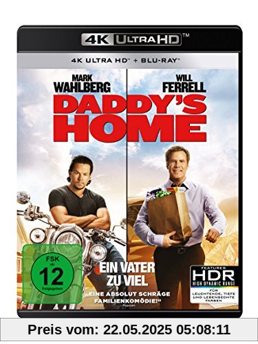 Daddy's Home - Ein Vater zu viel  (4K Ultra HD) (+ Blu-ray 2D) von Sean Anders