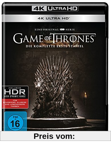 Game of Thrones - Staffel 1 (4 Blu-rays 4K Ultra HD) von Sean Bean