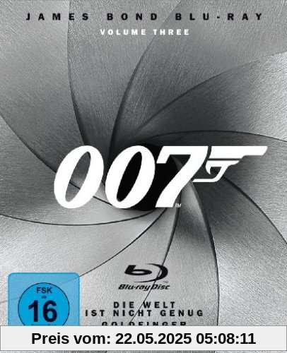 James Bond - Box Vol. 3: Goldfinger/Moonraker/Die Welt ist nicht genug [Blu-ray] von Sean Connery