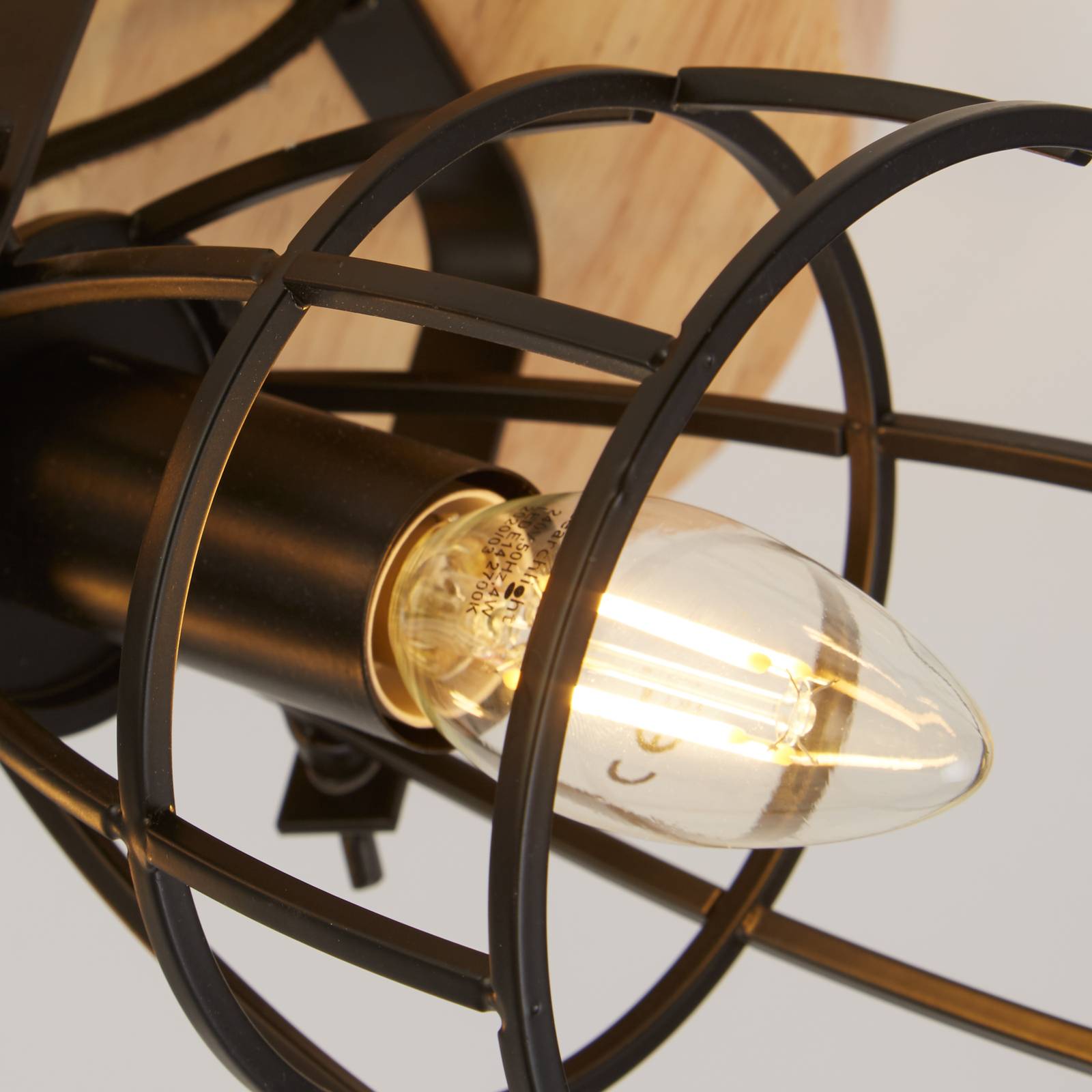 Deckenlampe Cage II 3-flammig von Searchlight