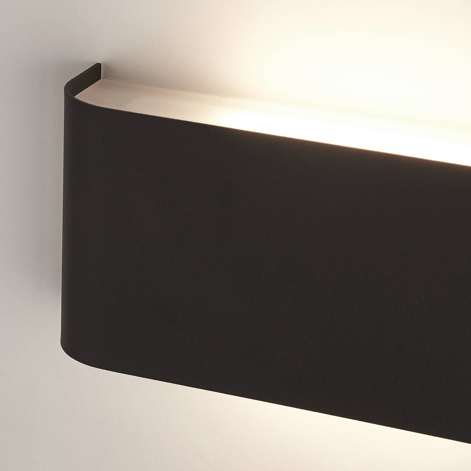 LED-Wandleuchte Match Box, schwarz, Metall, up/down, 18 cm LED-Wandleuchte Match Box, schwarz, Metall, up/down, 18 cm von Searchlight