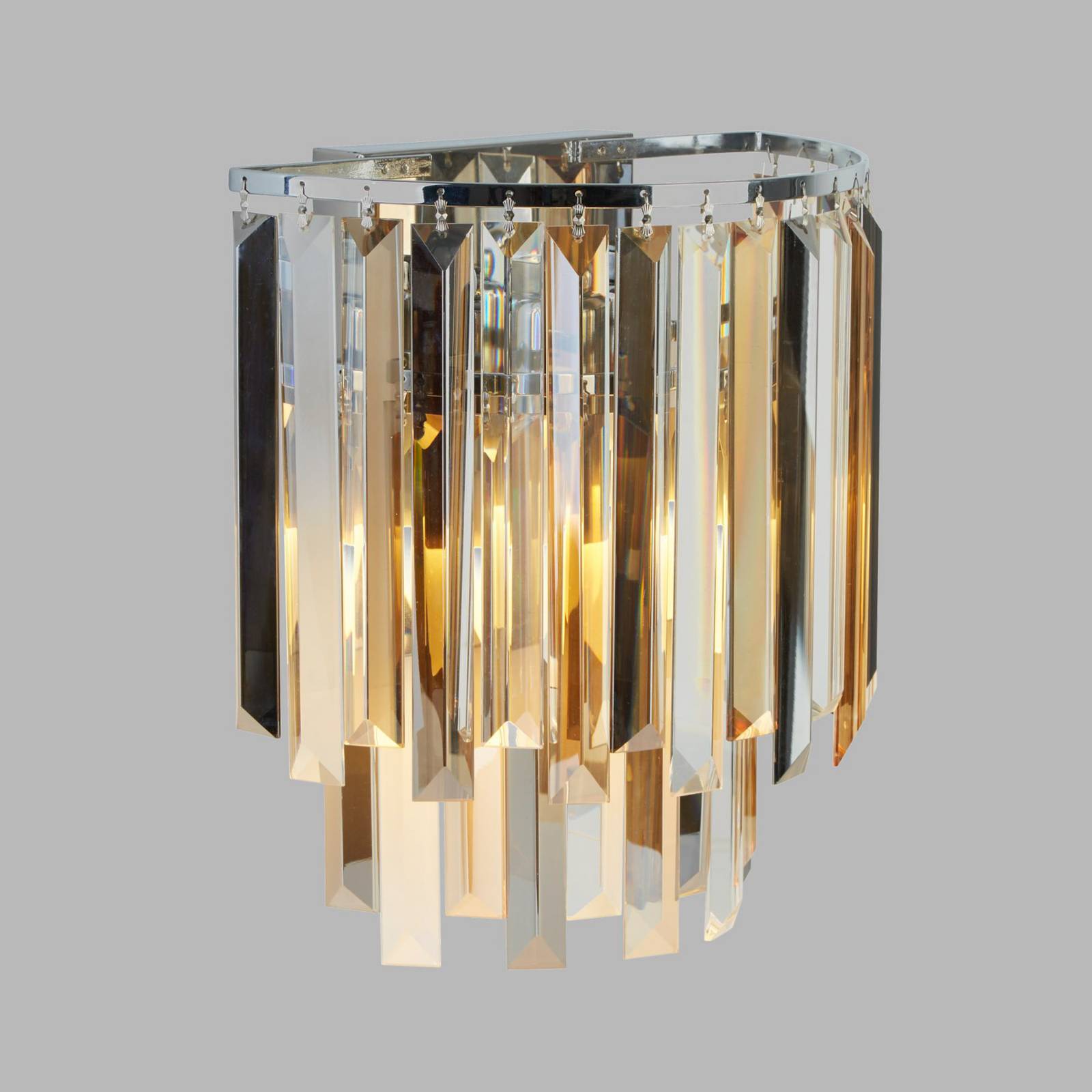 Wandlampe Clarissa mit Kristallprismen Wandlampe Clarissa mit Kristallprismen von Searchlight