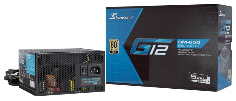SEASONIC PC-Netzteil G12 G12 GM-850 von Seasonic