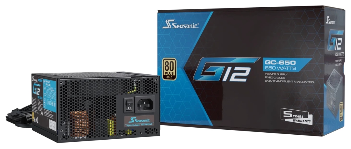 SEASONIC PC-Netzteil G12 GC-650 SEASONIC PC-Netzteil G12 GC-650 von Seasonic