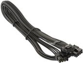 Seasonic 12VHPWR PCIe Adapter Kabel - (schwarz, 0,75 Meter) (SS2X8P-12VHPWR-600/black) von Seasonic