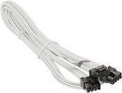 Seasonic 12VHPWR PCIe Adapter Kabel - (weiß, 0,75 Meter)(SS2X8P-12VHPWR-600/WHITE) von Seasonic