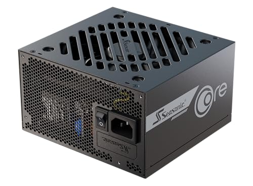 Seasonic CORE GX-650 V2 ATX 3.1, 80 Gold, Schwarz, Legierter Stahl, Tower Seasonic CORE GX-650 V2 ATX 3.1, 80 Gold, Schwarz, Legierter Stahl, Tower von Seasonic