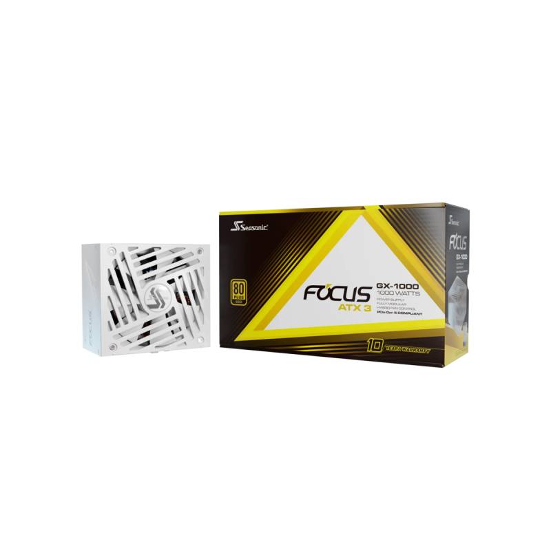 Seasonic FOCUS GX-1000 ATX 3.1 WHITE | PC-Netzteil von Seasonic