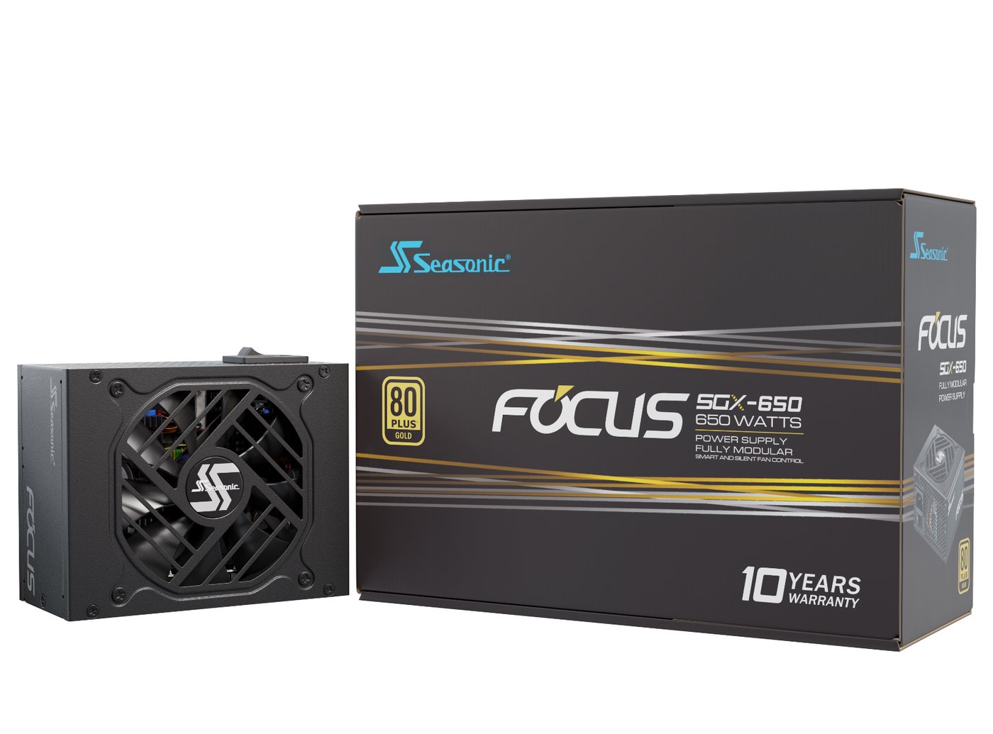 Seasonic FOCUS SGX-650 Netzteil (80 PLUS Gold-Zertifizierung) von Seasonic