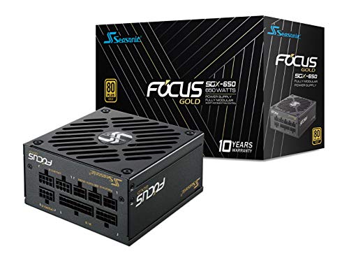 Seasonic Focus SGX-650 Netzteil 650 W SFX Schwarz - Netzteile (650 W, 100-240, 50/60, 100 W, 648 W, 100 W) von Seasonic