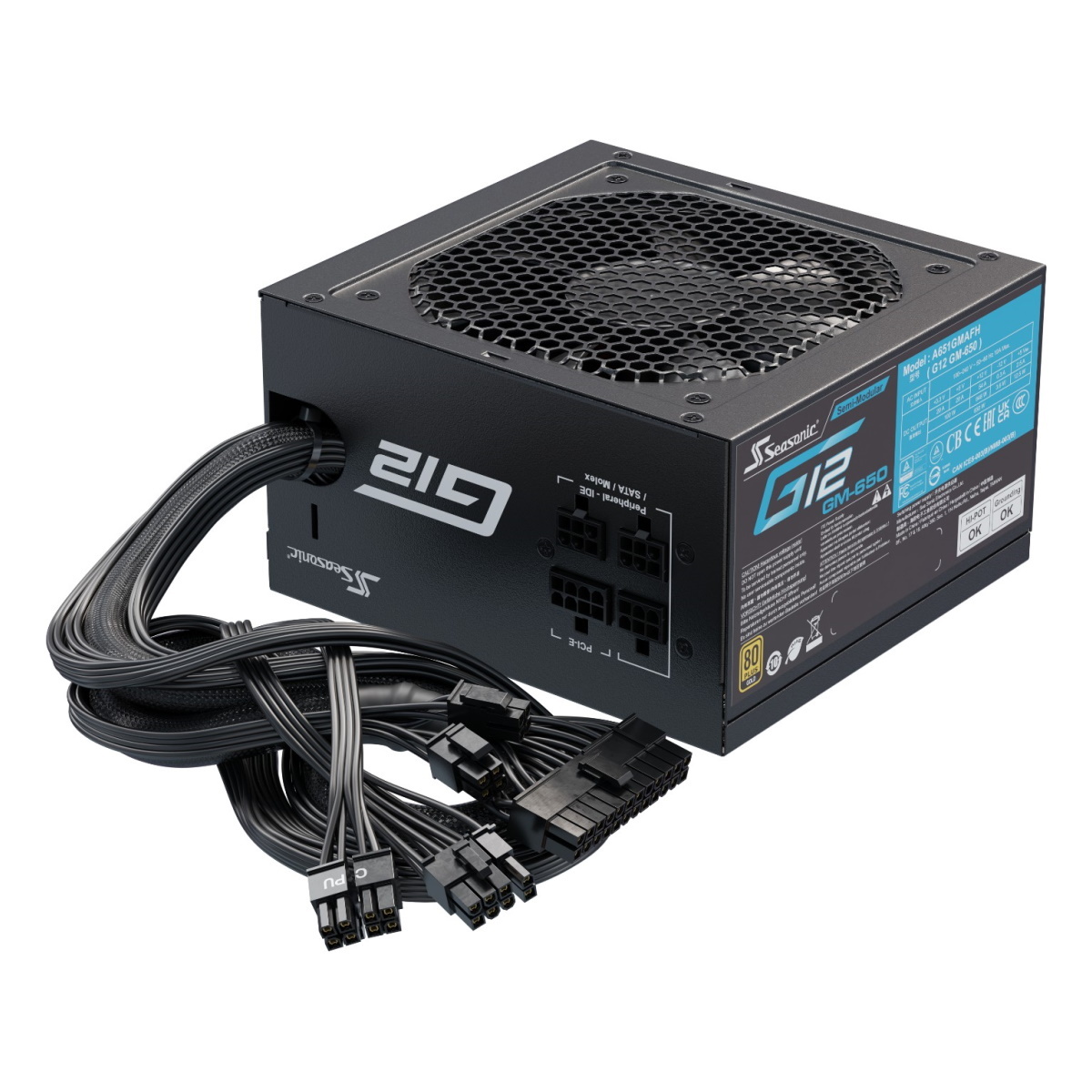 Seasonic G12 GM 650W ATX | PC-Netzteil von Seasonic