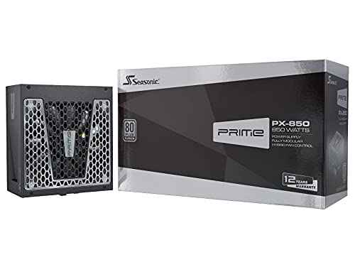 Seasonic Prime PX-850 Vollmodulares PC-Netzteil 80PLUS Platinum 850 Watt von Seasonic