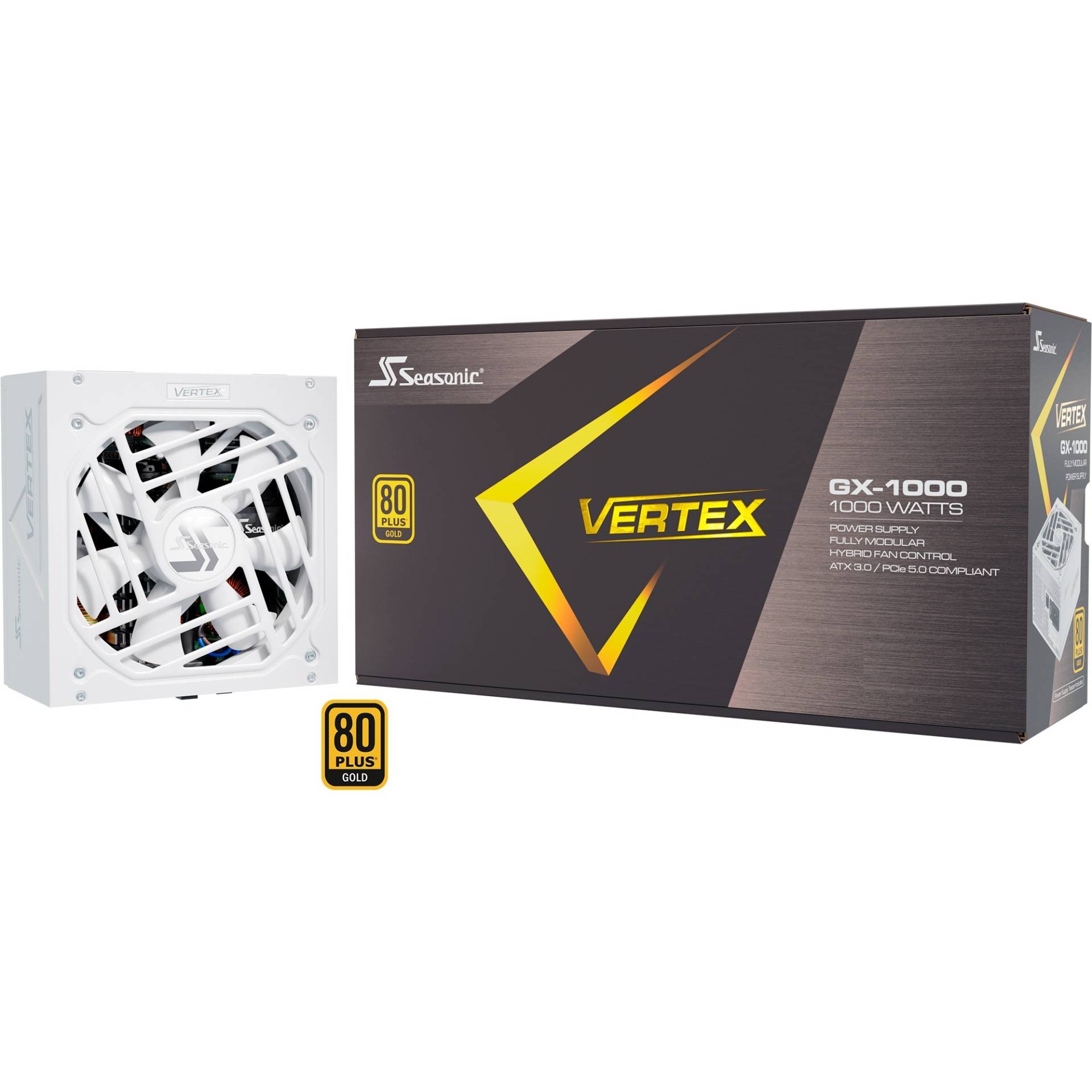 VERTEX GX-1000 1000W White Edition, PC-Netzteil von Seasonic