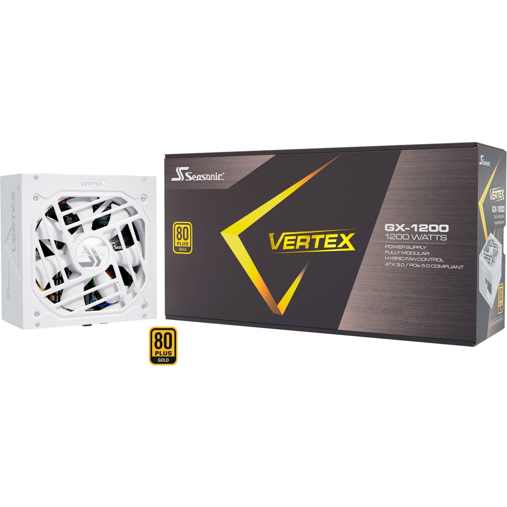 VERTEX GX-1200 1200W White Edition, PC-Netzteil von Seasonic