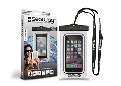 Seawag 5,7 Waterproof Smartphone Hülle White/Black von Seawag