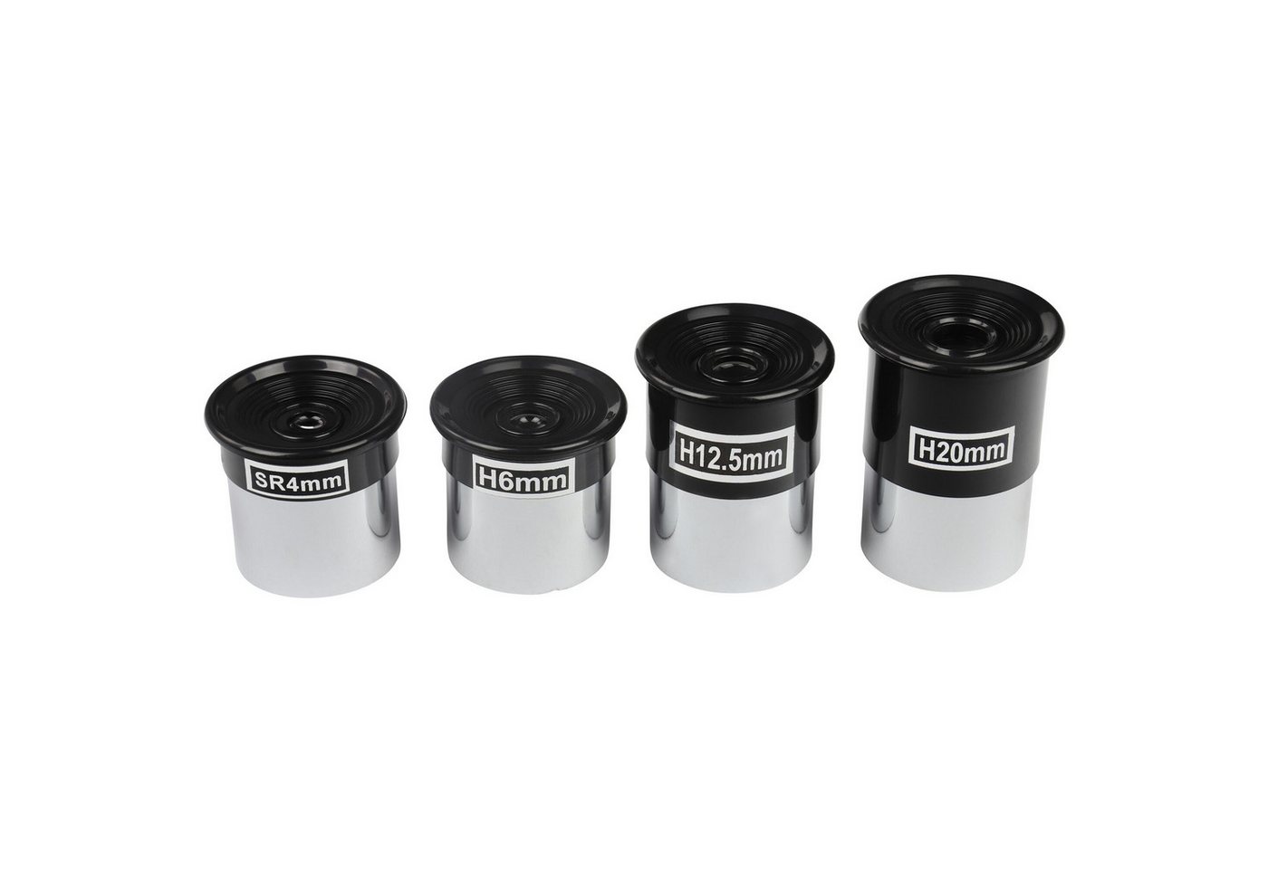 Seben Teleskop Seben 4x Okular Set SR4mm + H6mm + H12,5mm + H20mm 1,25" OS1 Seben Teleskop Seben 4x Okular Set SR4mm + H6mm + H12,5mm + H20mm 1,25" OS1 von Seben