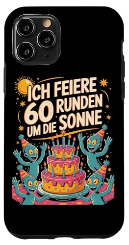 Ich Feiere 60 Runden Um Die Sonne Sechzig 60 Geburtstag Hülle für iPhone 11 Pro Ich Feiere 60 Runden Um Die Sonne Sechzig 60 Geburtstag Hülle für iPhone 11 Pro von Sechzig 60 Geburtstag Ich Feiere 60 Runden Um Die